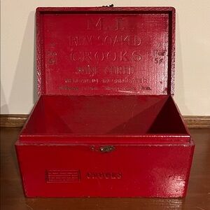 Vintage Crooks Cigar Box Old